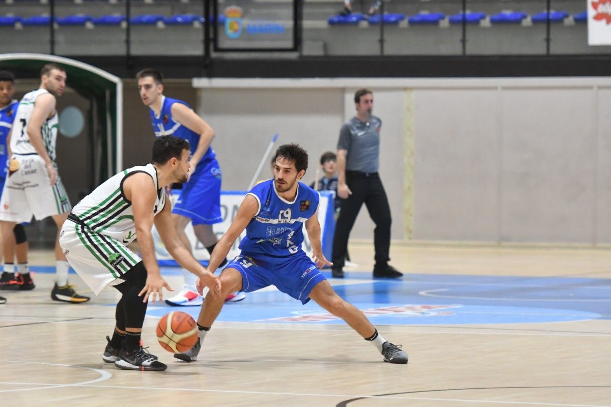 Partido entre el Marín Peixe Galego y el Cáceres 