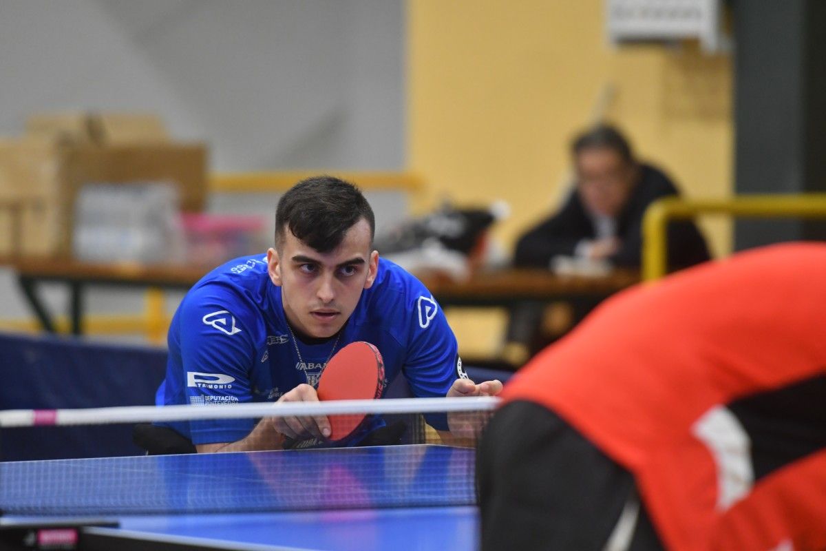 Victoria do Tenis de Mesa Monte Porreiro na Superdivisión masculina fronte ao L'Escala