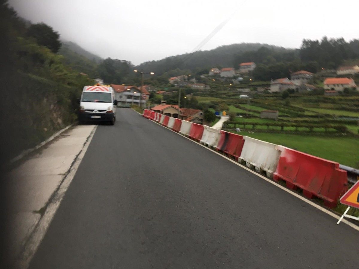 Actuación en la carretera Xeve-Amil