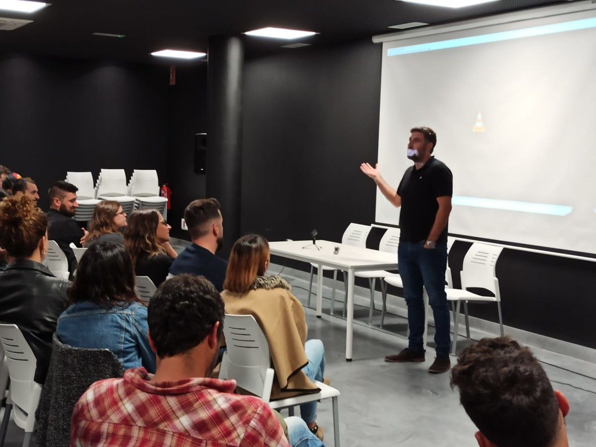 Presentación de la nueva serie audiovisual de Savia Nova en la Casa del Mercado de Estribela