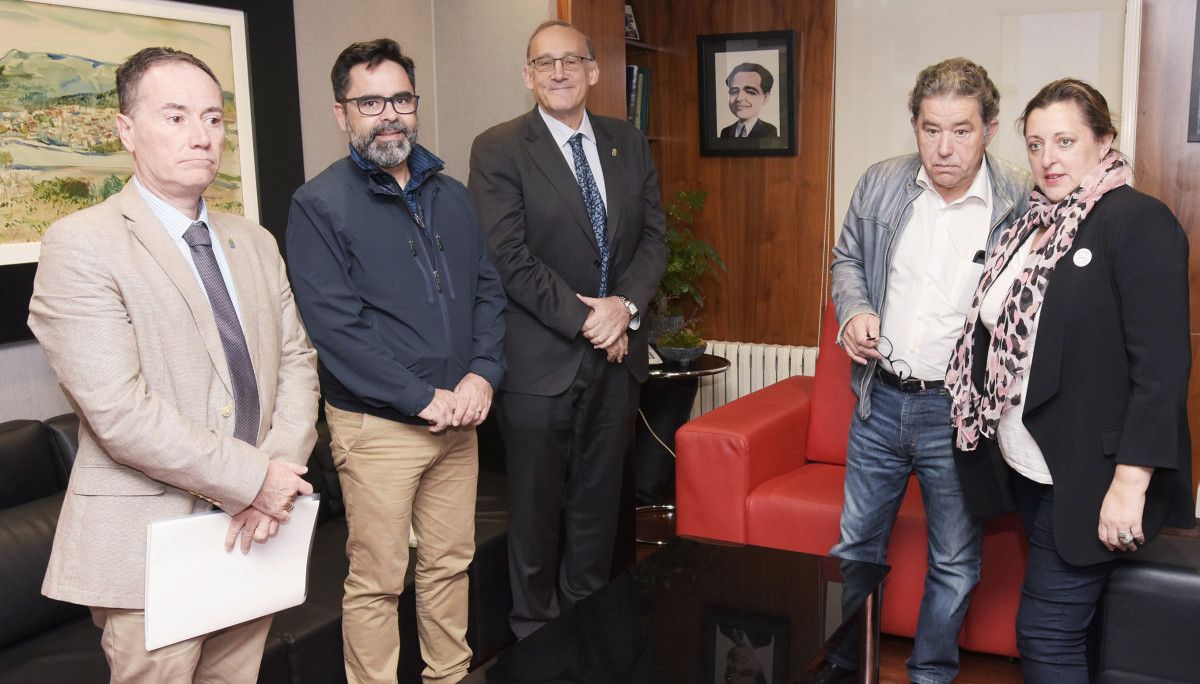 Reunión entre a Universidade de Vigo e o Concello de Pontevedra
