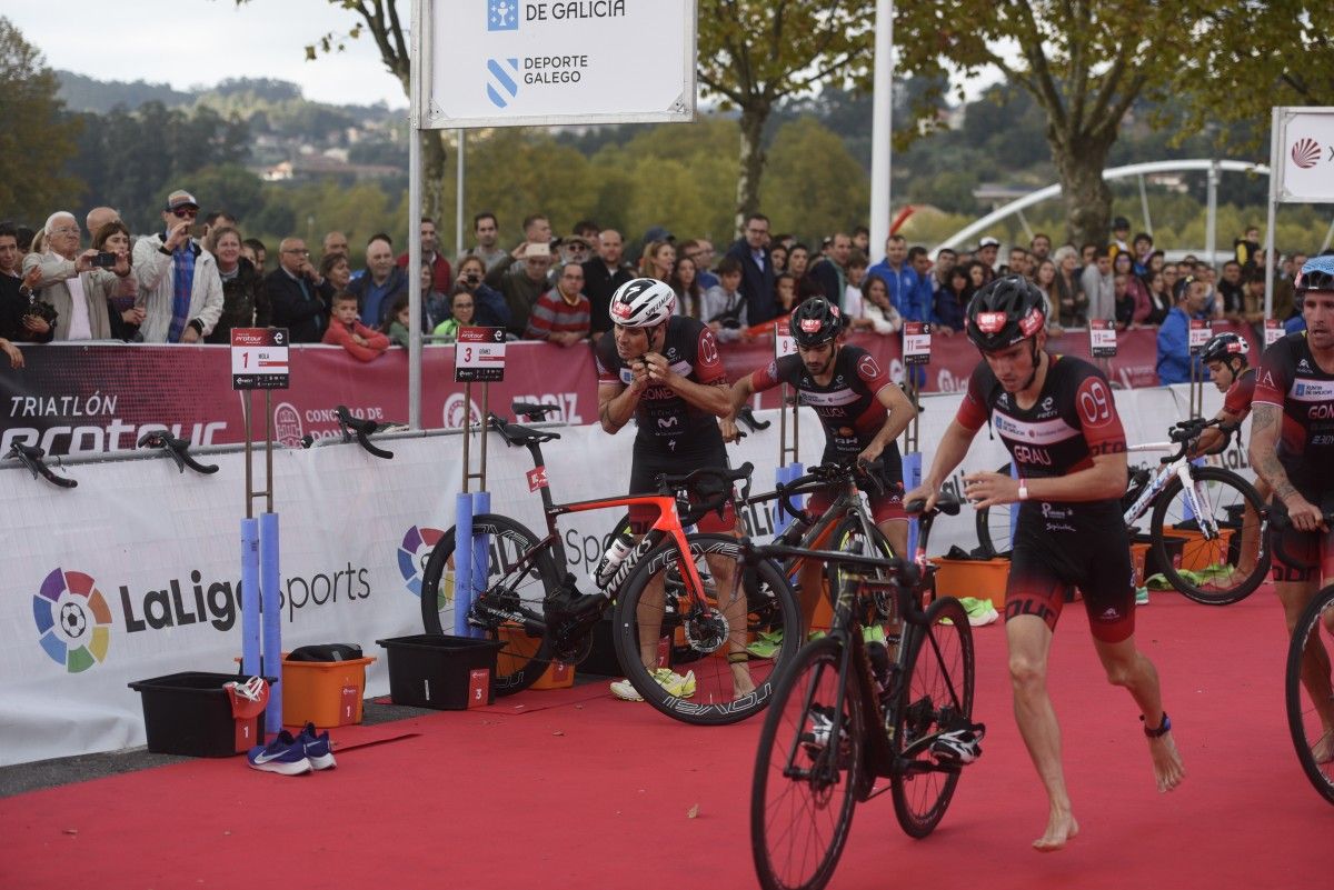 Primeira edición do Pro Tour de Tríatlon en Pontevedra