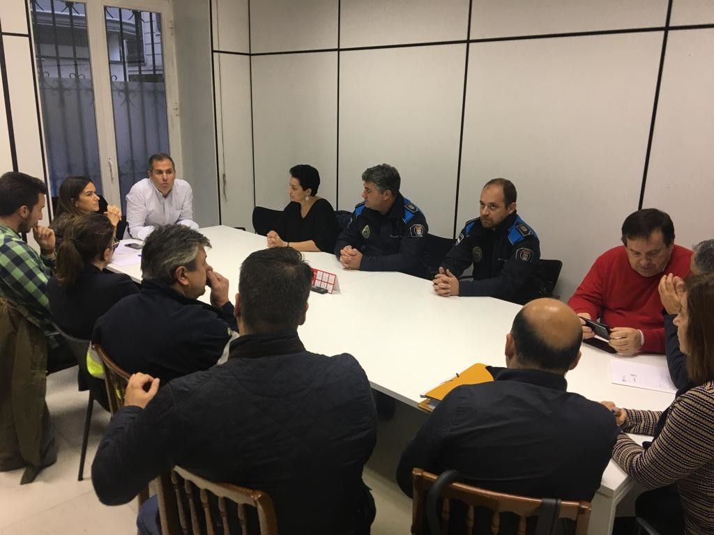 Reunión do Partido Popular de Pontevedra coa xunta de persoal do Concello