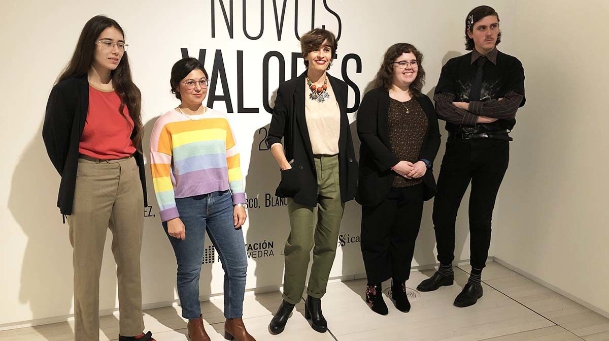 Presentación da exposición coas novas creacións dos Novos Valores 2018