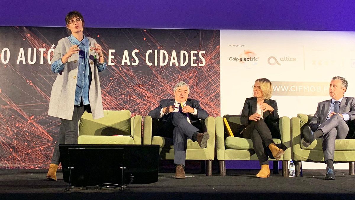Participación de Anabel Gulías nun foro de mobilidade en Porto