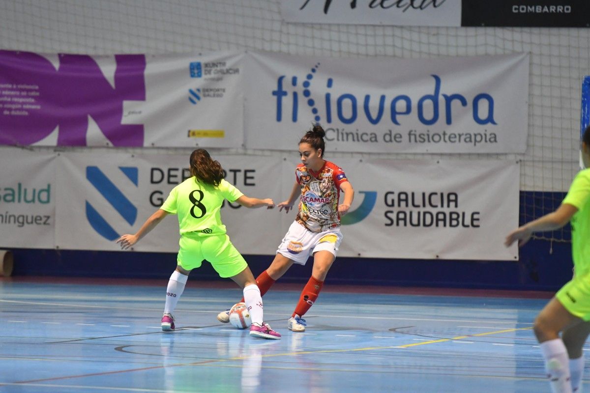 Partido entre Poio Pescamar y Ucam El Pozo Murcia en la Seca