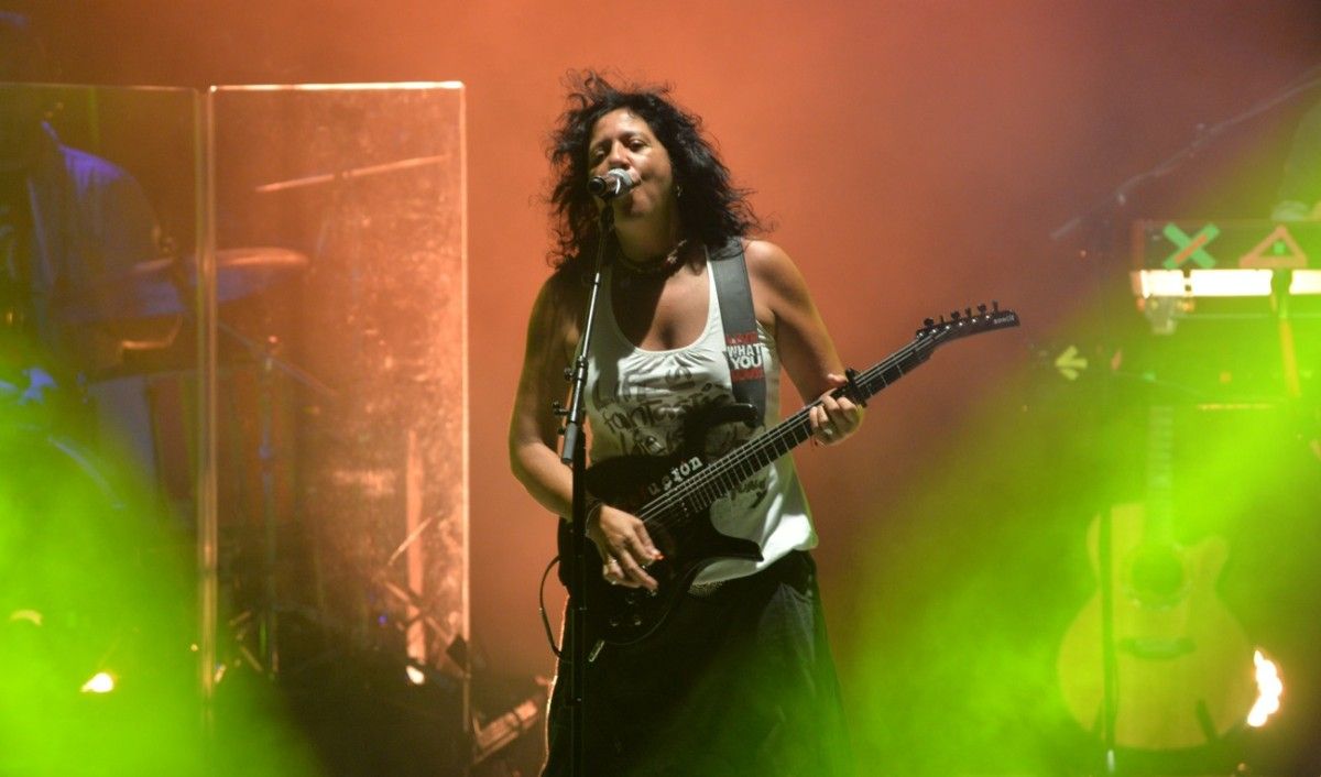 Concierto de Rosana en las fiestas del Carmen de Marín