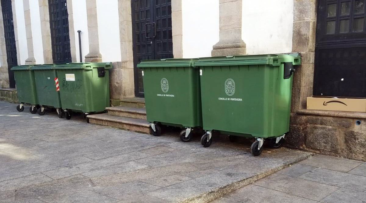 Colectores do centro histórico de Pontevedra