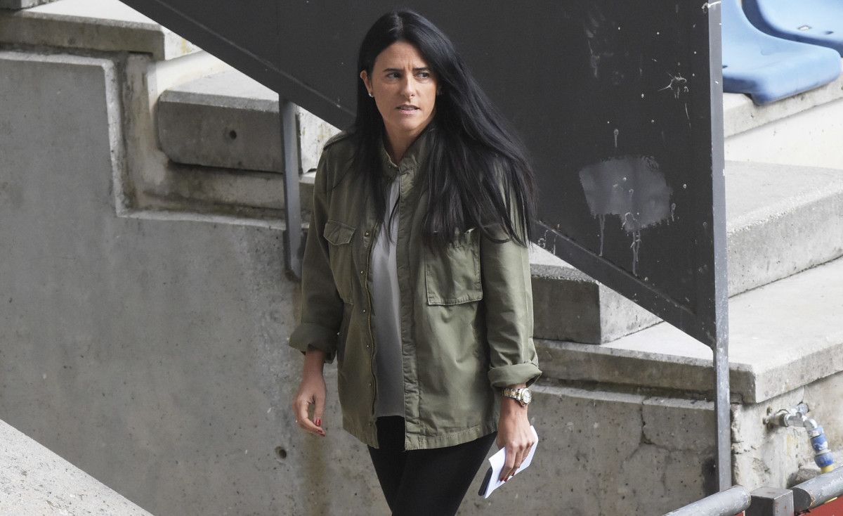 Lupe Murillo, presidenta do Pontevedra Club de Fútbol