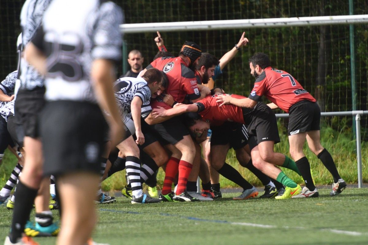 Partido entre Mareantes e Pontevedra Rugby Club