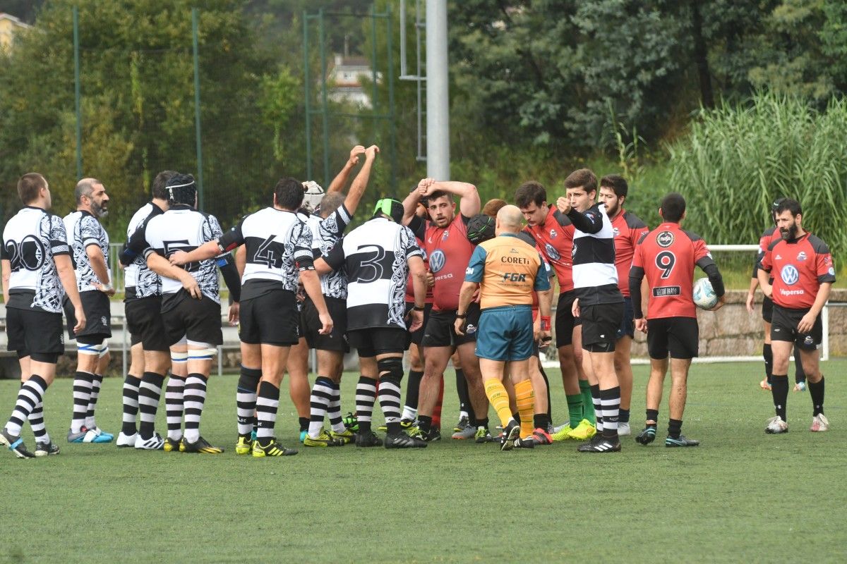 Partido entre Mareantes y Pontevedra Rugby Club