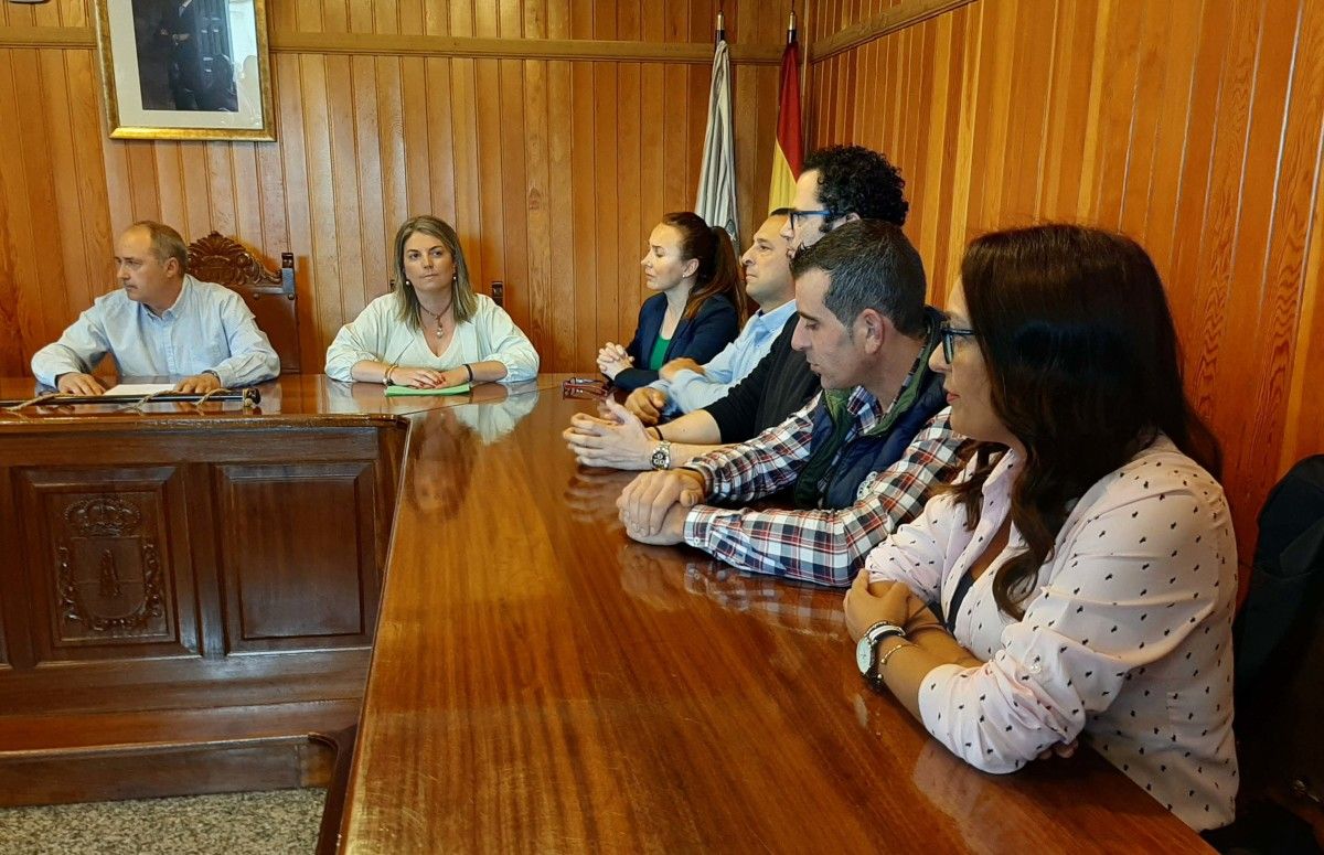 Goberno local de Moraña, con Luisa Piñeiro ao fronte