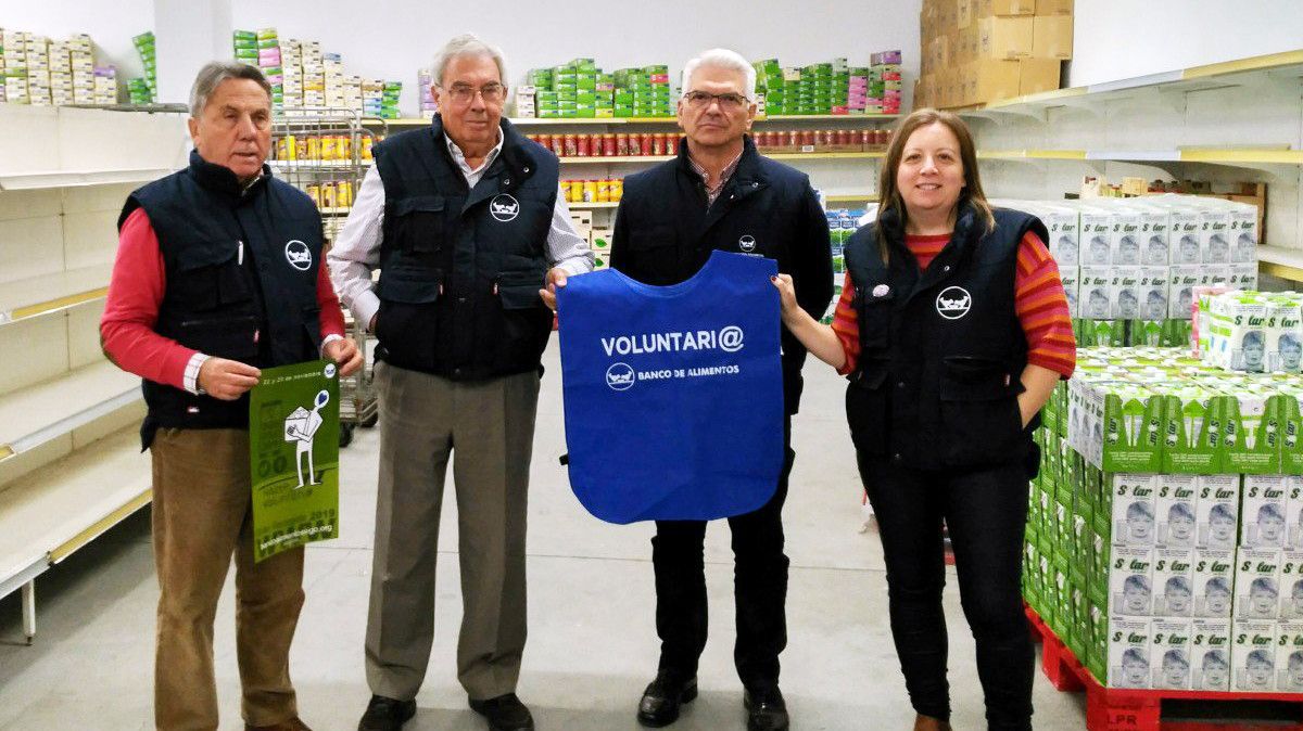Presentación de la campaña de la gran recogida del Banco de Alimentos de Pontevedra