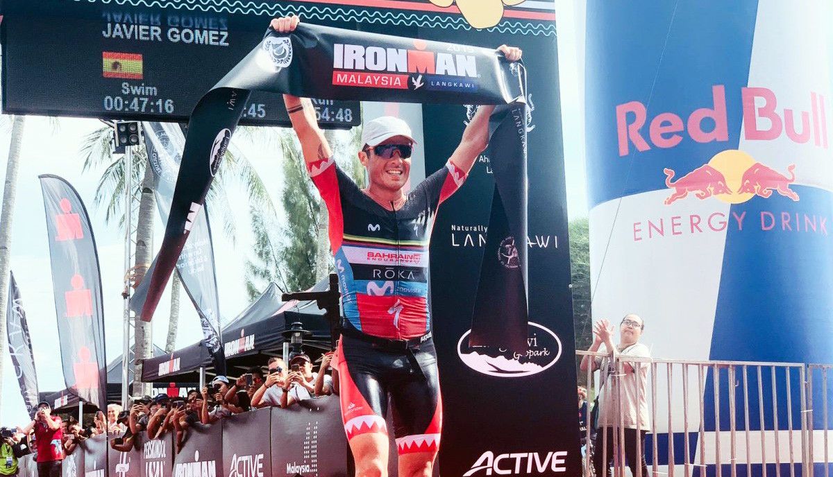 Javier Gómez Noya, gañador do Ironman de Malaisia