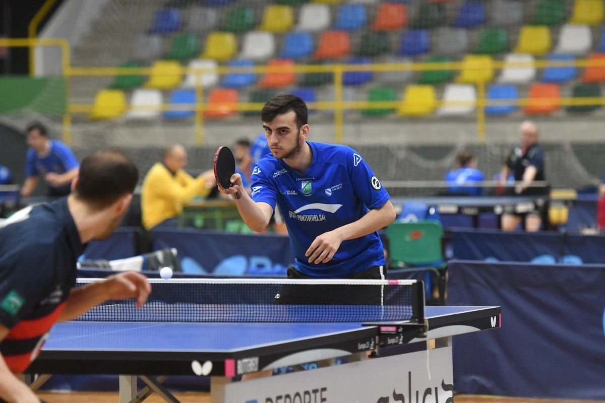 Xornada 4 do Tenis de Mesa Monte Porreiro na Superdivisión masculina fronte ao Priego TM