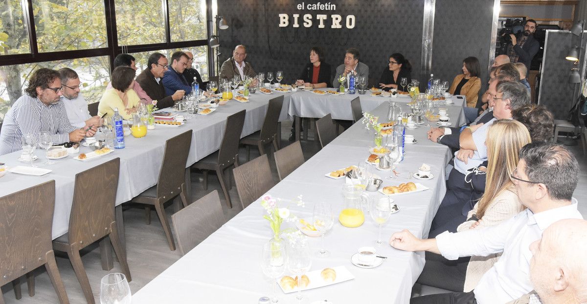 Encuentro del BNG con empresarios