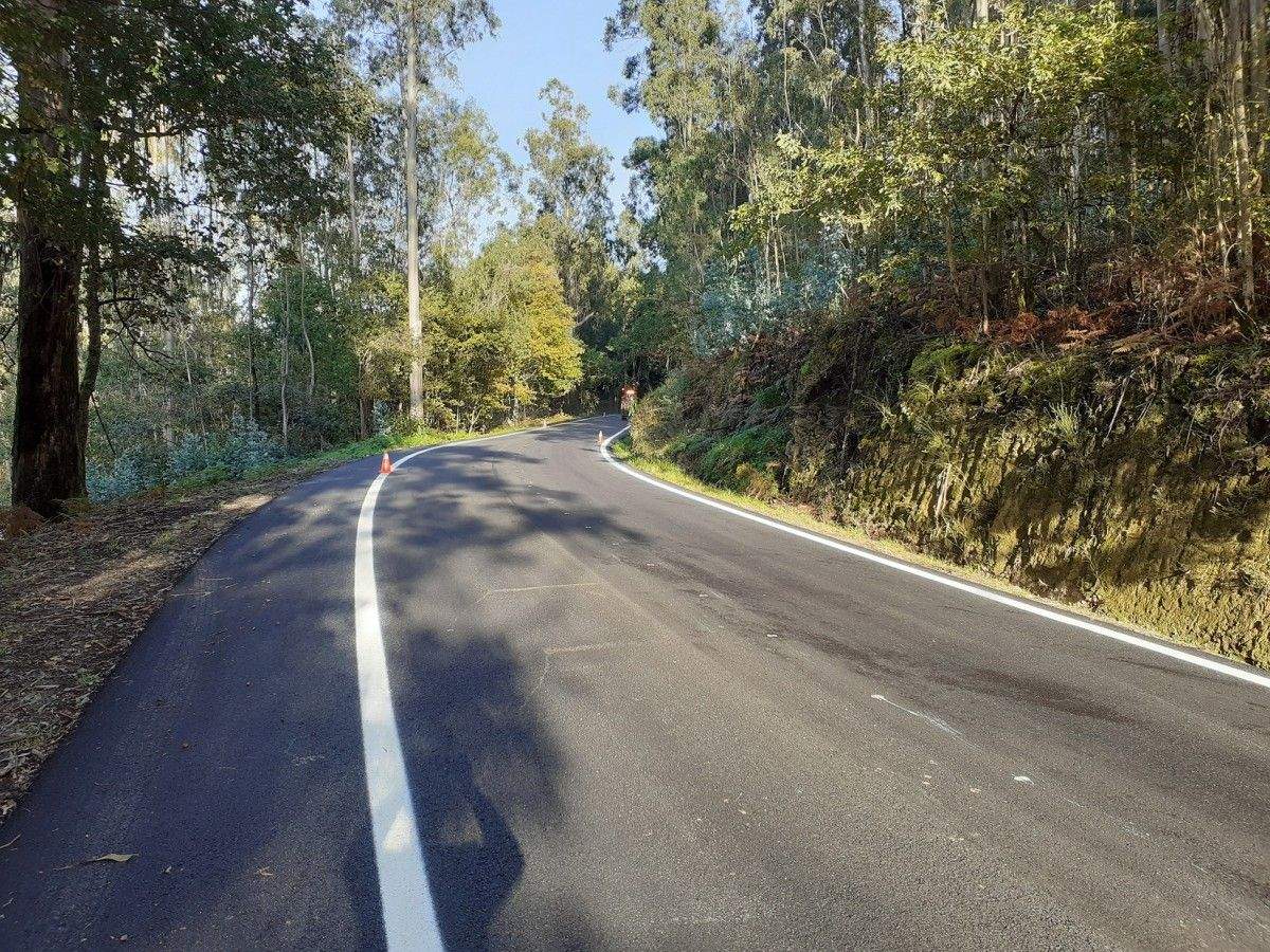 Estrada provincial EP 1306 de Portela-Ermelo, en Bueu