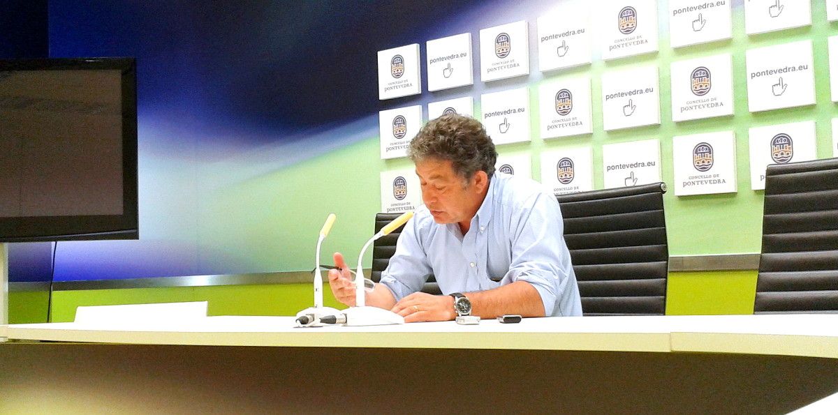 Miguel Anxo Fernández Lores, alcalde de Pontevedra
