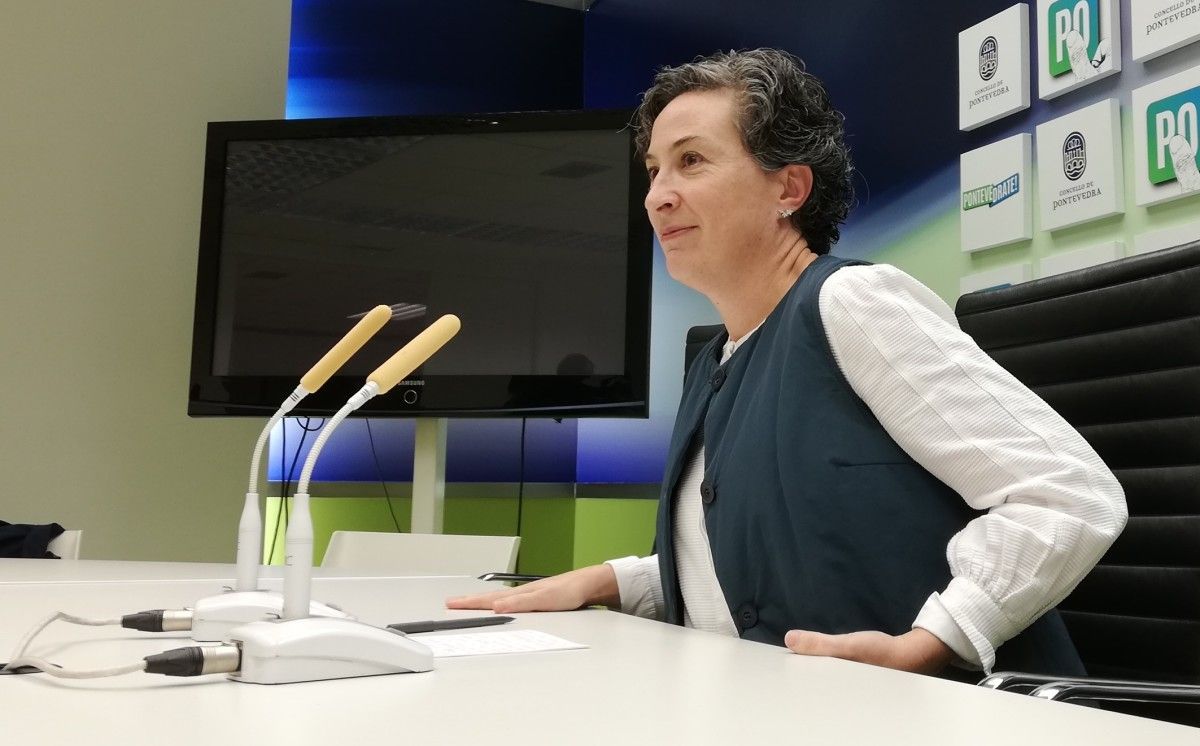 Eva Villaverde, concelleira de Seguridade Cidadá
