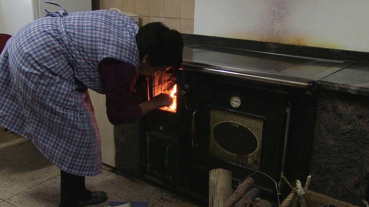 Escena de "Arredor do día", cortometraje del CEIP de Tenorio