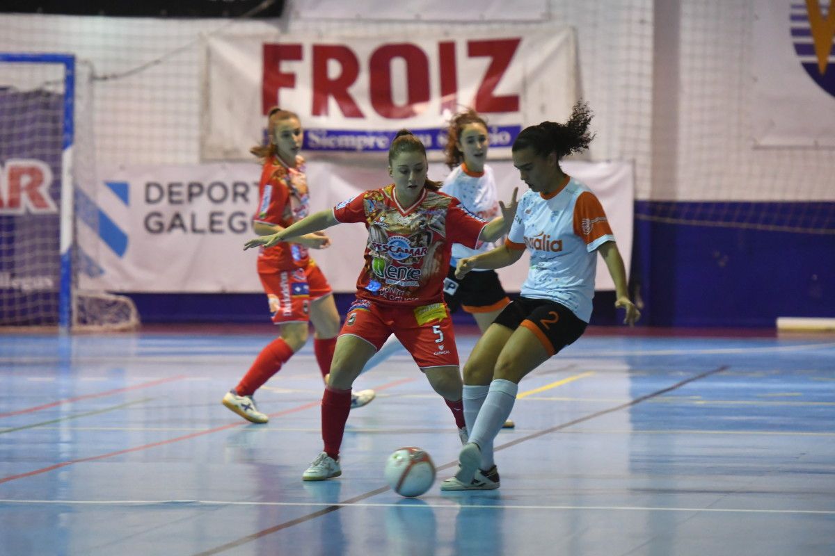 Partido entre Poio Pescamar e Ourense Envialia na Seca