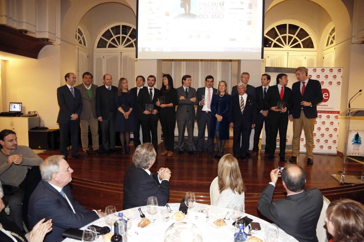 Entrega de los premios Joven empresario de AJE