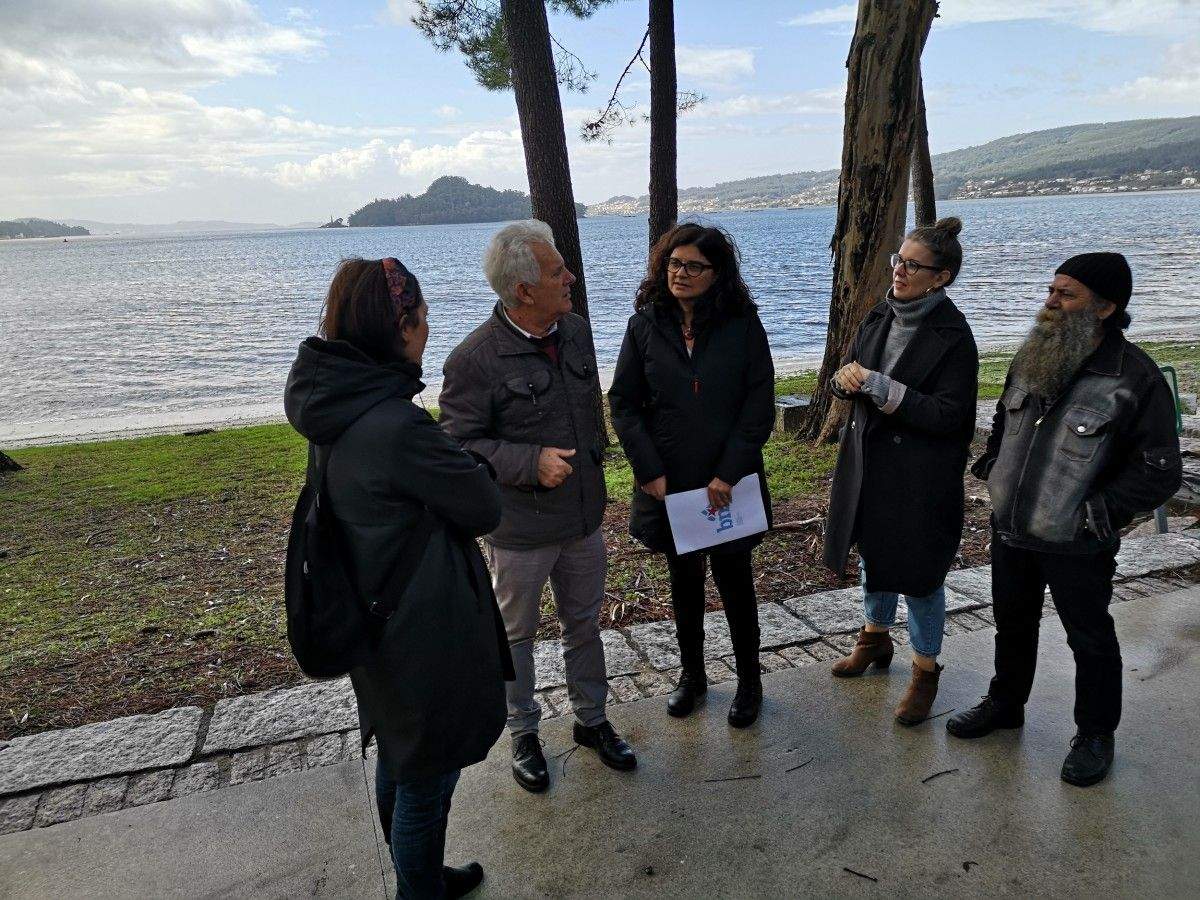 Carme da Silva trabajará por una senda litoral entre Lourido y A Barca si el BNG consigue diputados
