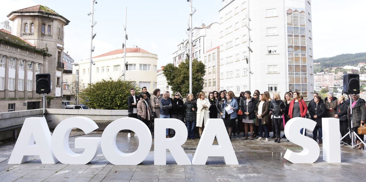 Acto electoral do Partido Socialista "Con Voz de Muller"