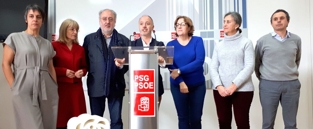 David Regades, el secretario xeral del PSdeG-PSOE en la provincia, evalúa el resultado del 10N