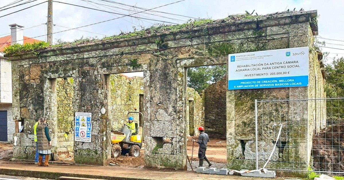 Rehabilitación da antiga cámara agraria de Alende para reconvertila en Centro Social e Veciñal con unidade para persoas con Alzhéimer
