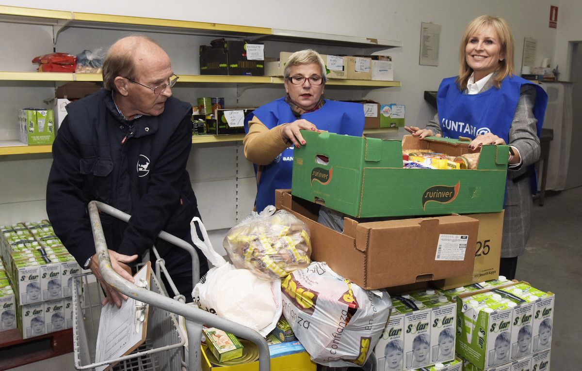 La periodista María Rey es la madrina de la gran recogida del Banco de Alimentos