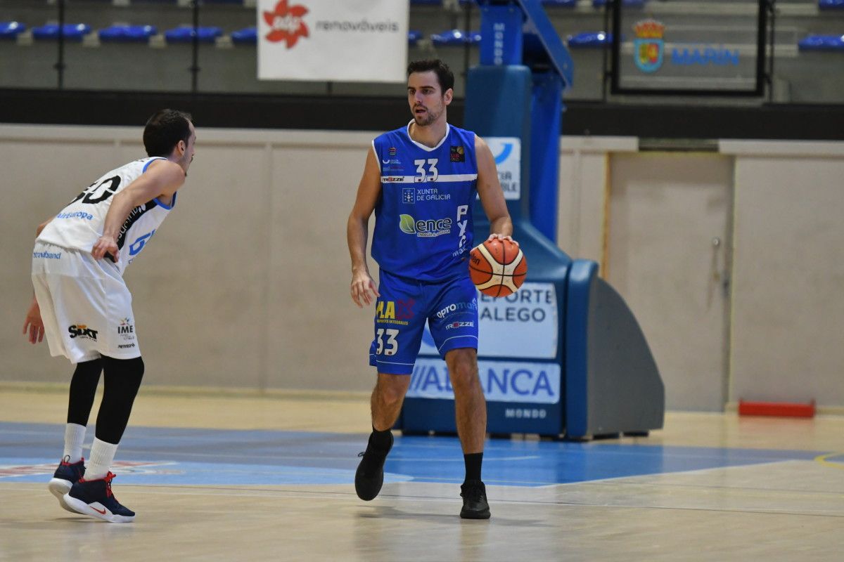 Orellano, en el partido entre Peixe Galego y Mallorca en A Raña