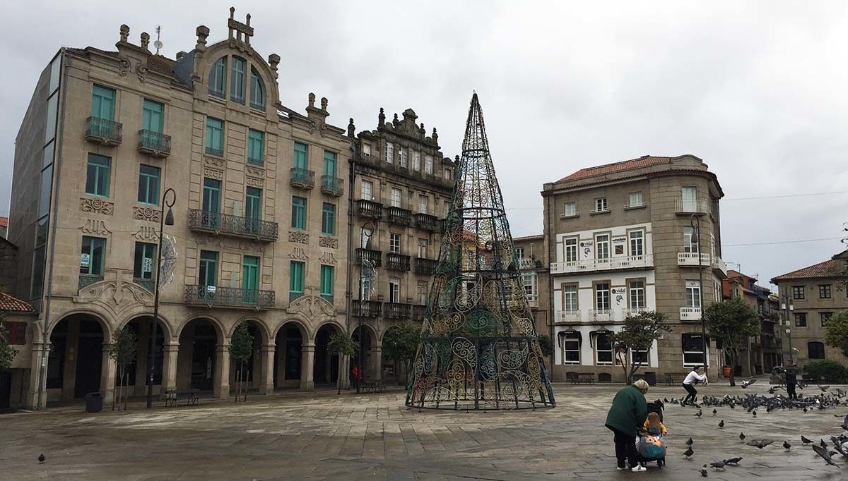 Árbore de Nadal na Ferrería