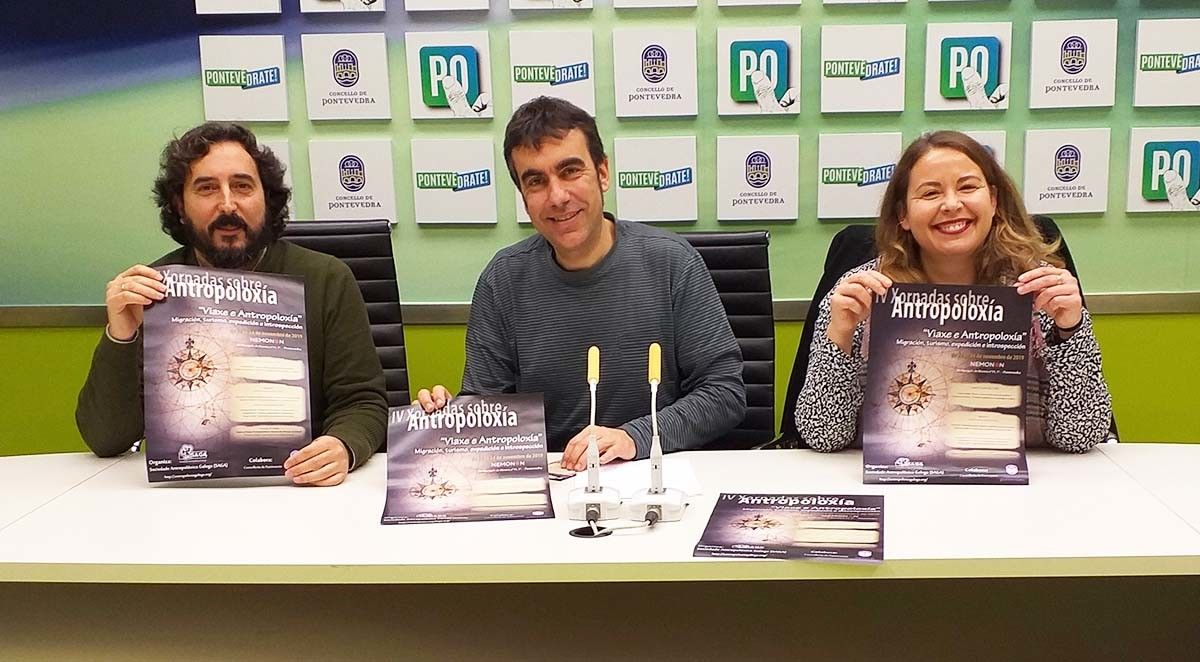 Presentación de las IV Xornadas sobre Antropoloxía de Pontevedra
