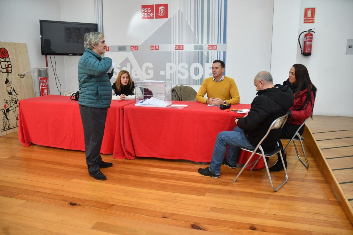 Consulta del PSOE en Pontevedra sobre el pacto de gobierno con Unidas Podemos