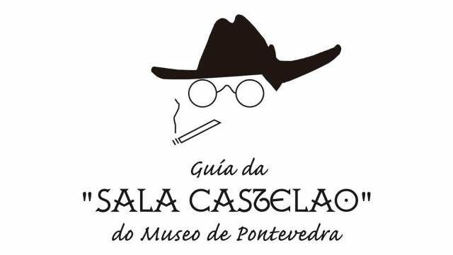 Dibujo de la Guía de la Sala Castelao del Museo de Pontevedra