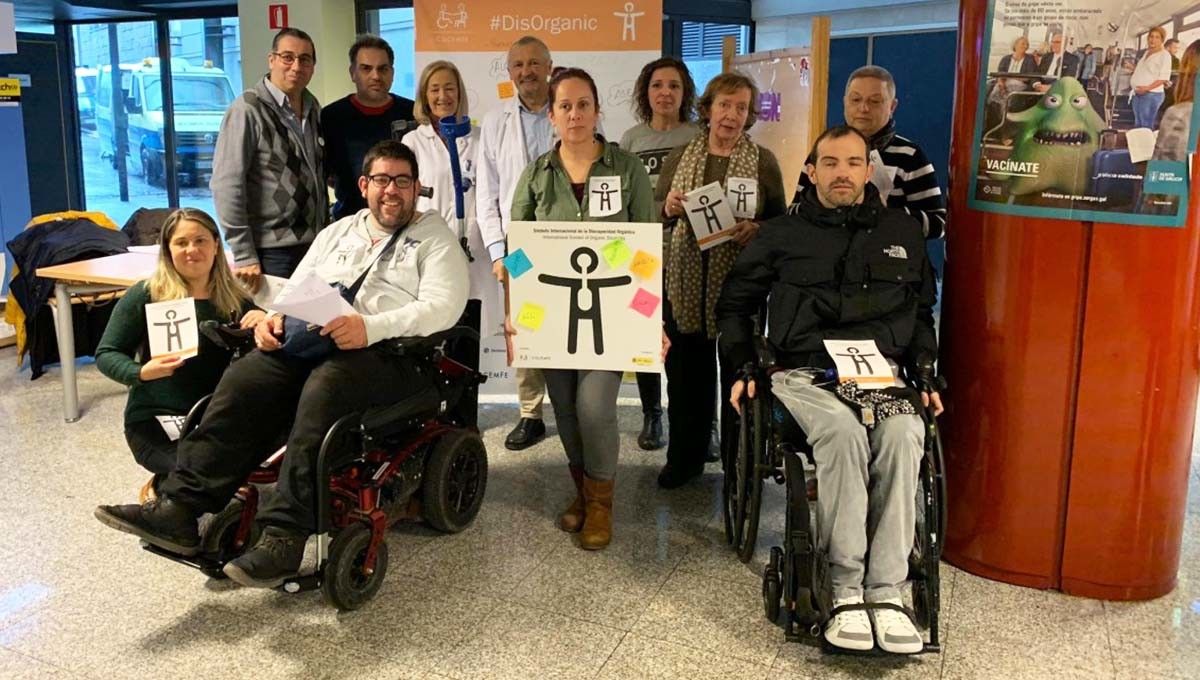 Presentación dun símbolo internacional para recoñecer ás discapacidades orgánicas