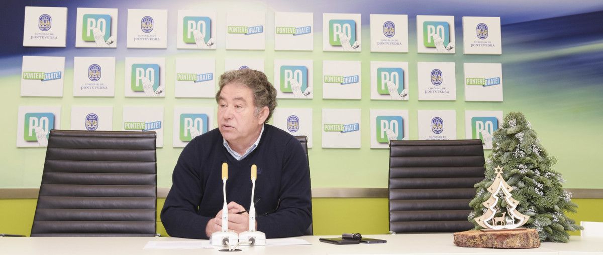 Miguel Anxo Fernández Lores, alcalde de Pontevedra