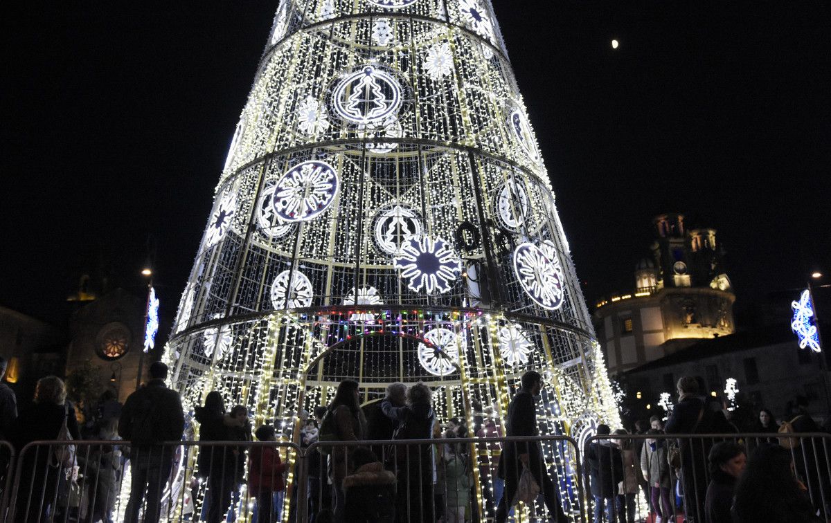 Inauguración da iluminación de Nadal 2019