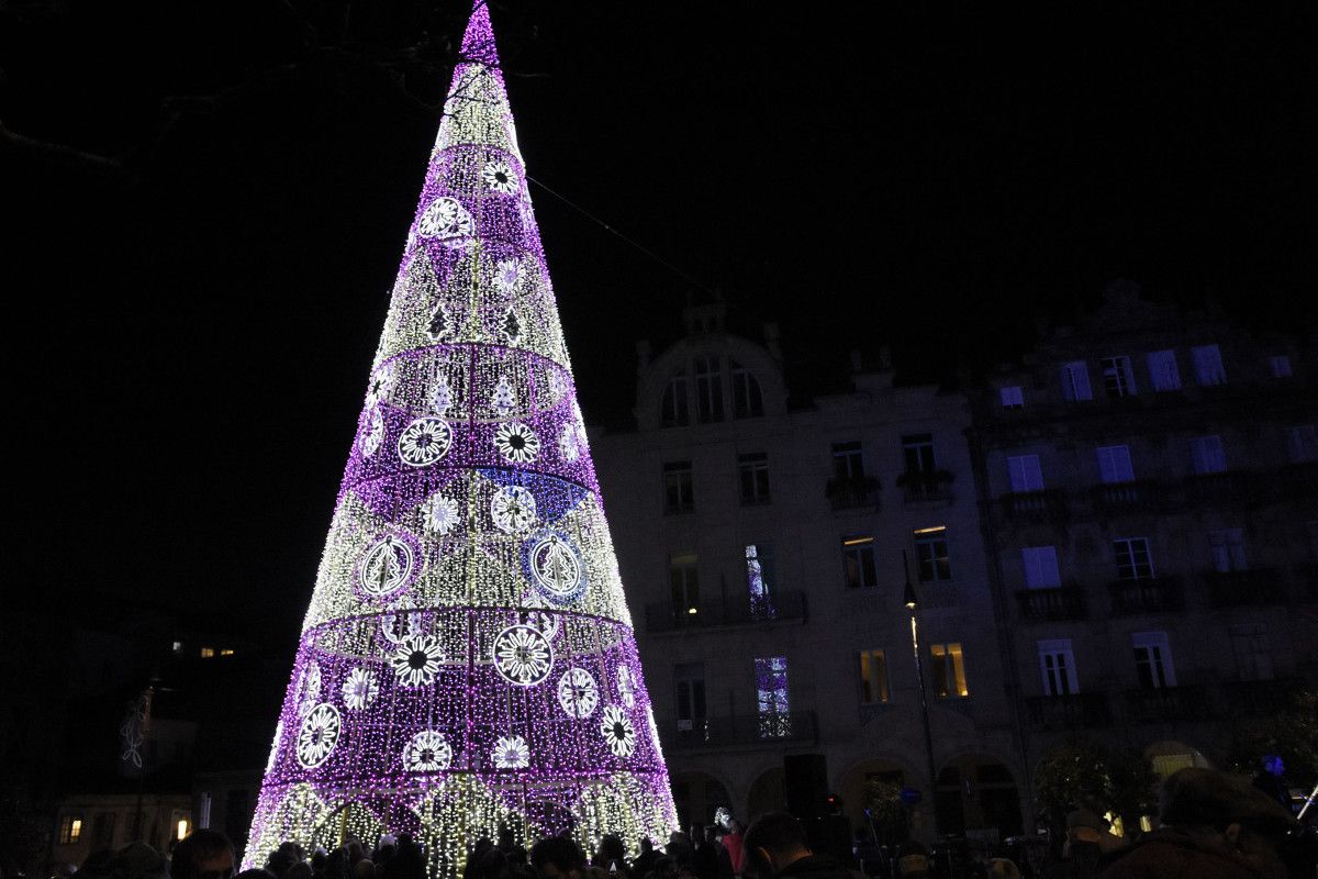 Inauguración da iluminación de Nadal 2019