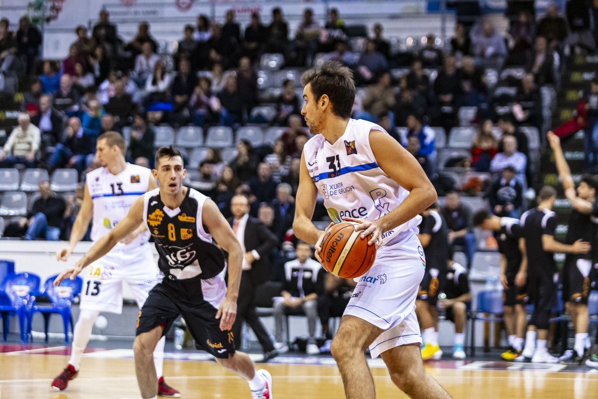 Partido entre Força Lleida e Peixe Galego