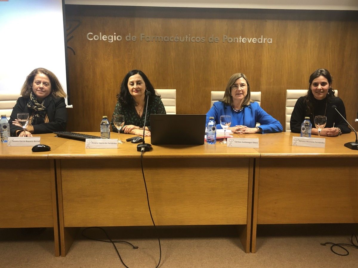 O Colexio de Farmacéuticos de Pontevedra presenta a súa campaña de loita contra a violencia de xénero
