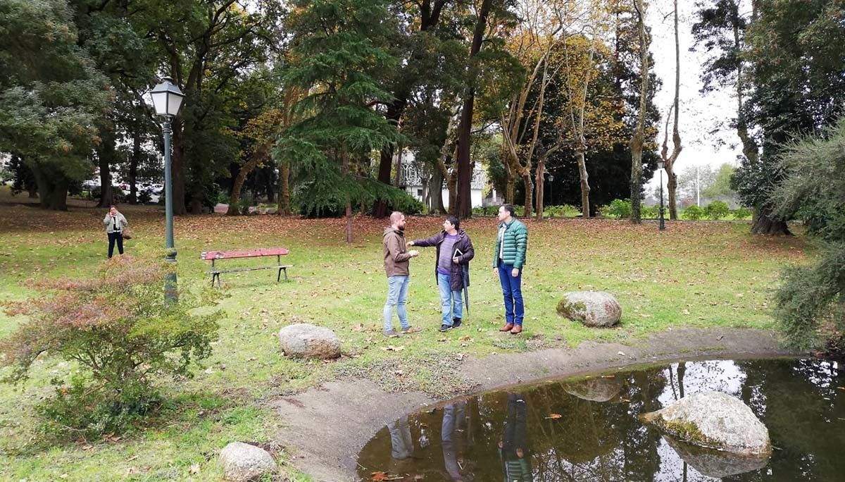 Jardín de la UNED en Monte Porreiro