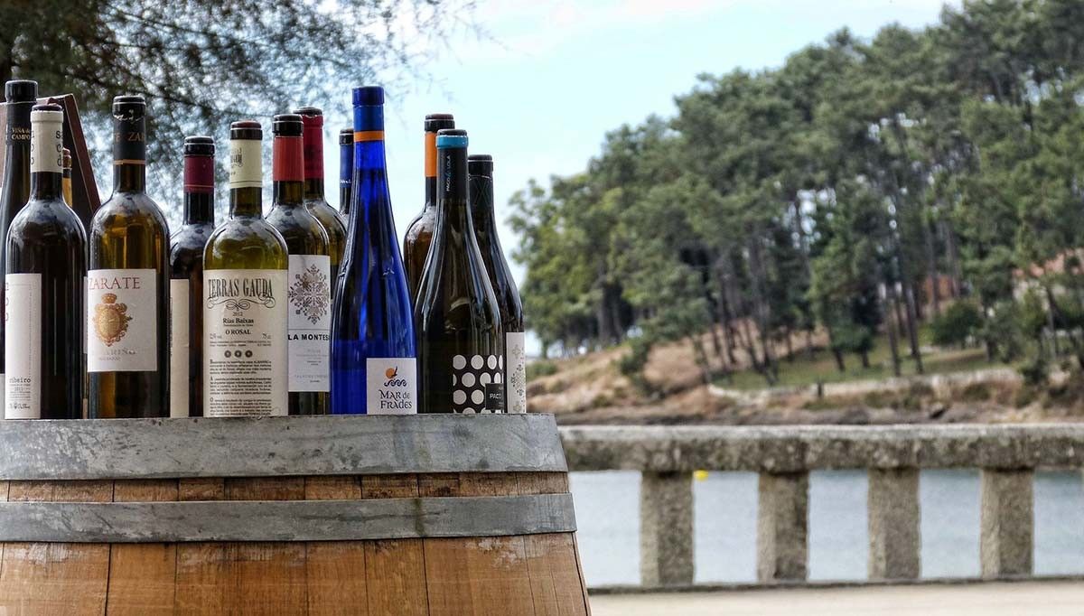 Botellas de vino