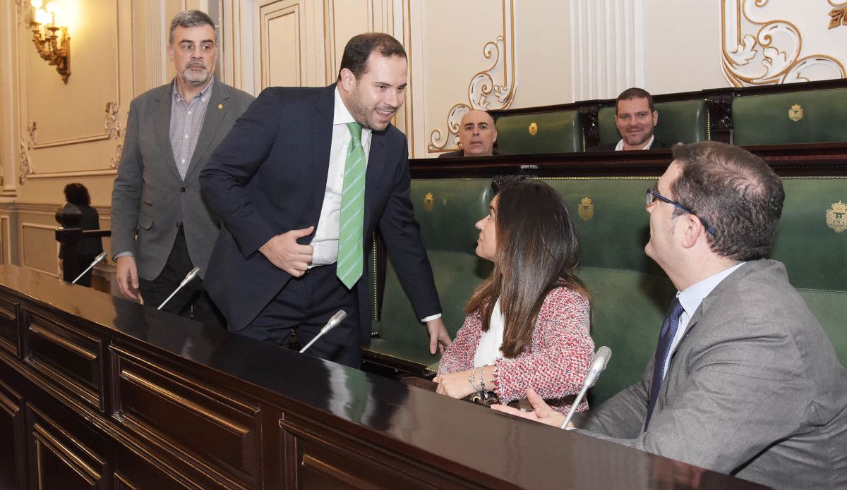 Grupo provincial do PP no Pleno da Deputación de Pontevedra