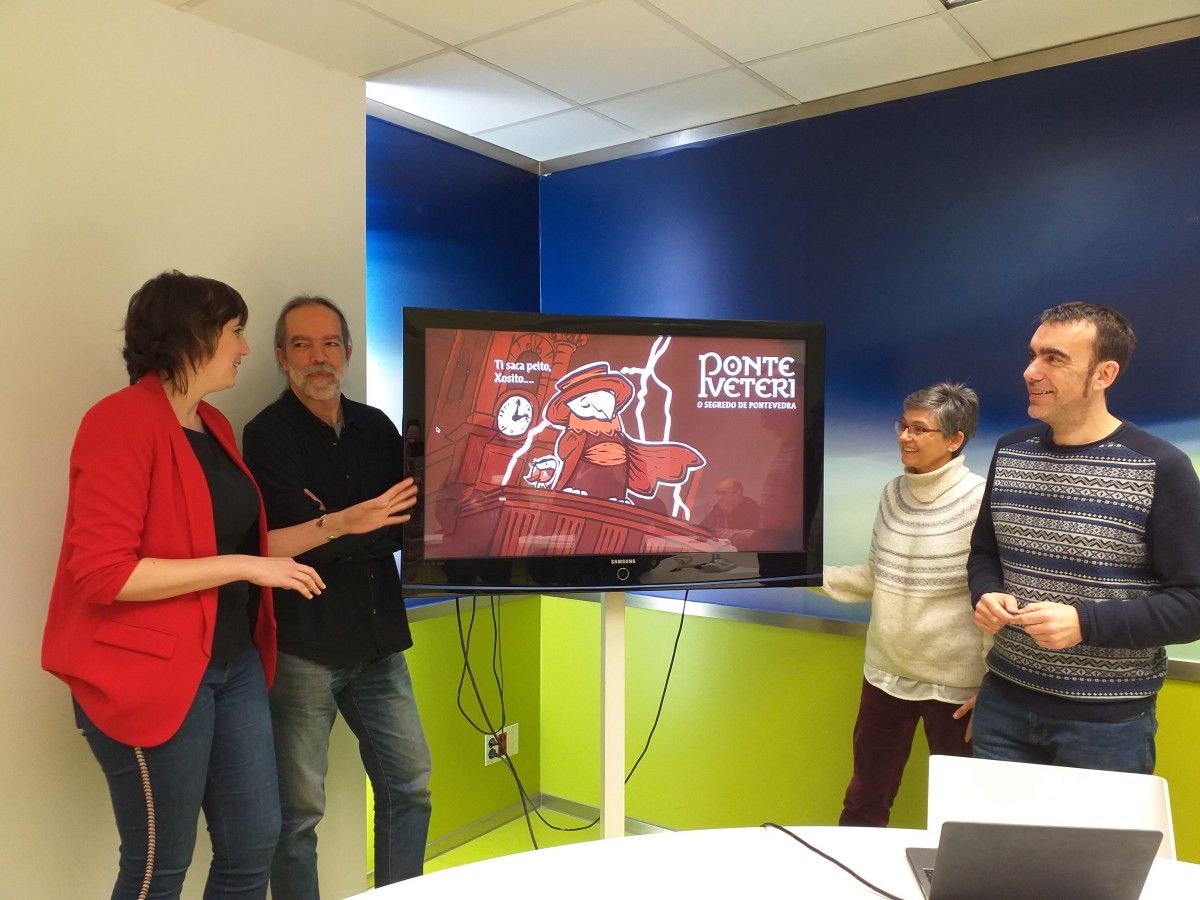 Presentación da exposición "O segredo da Ponte do Burgo" para celebrar os 850 anos da obtención do estatus de cidade de Pontevedra
