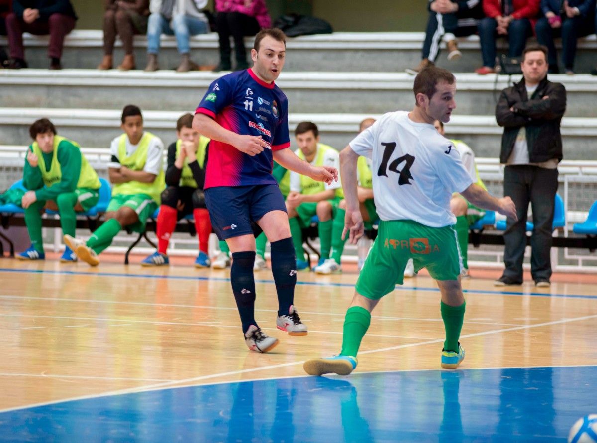 Barcala, durante un partido do Leis