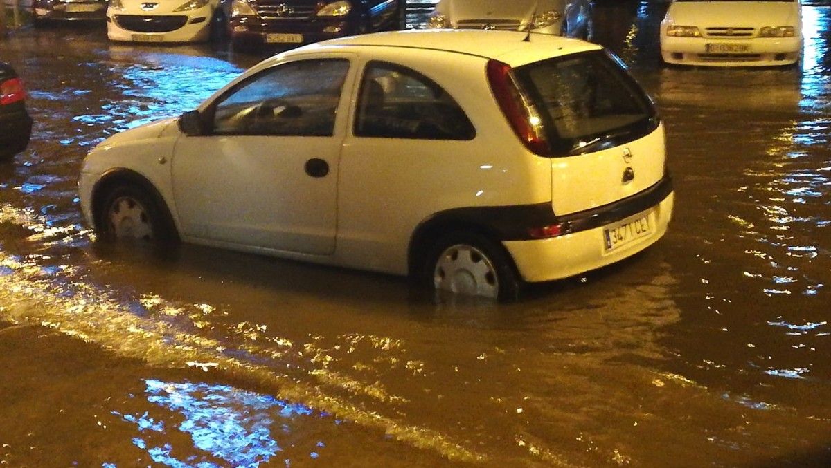 Incidencias por la borrasca Elsa en Marín