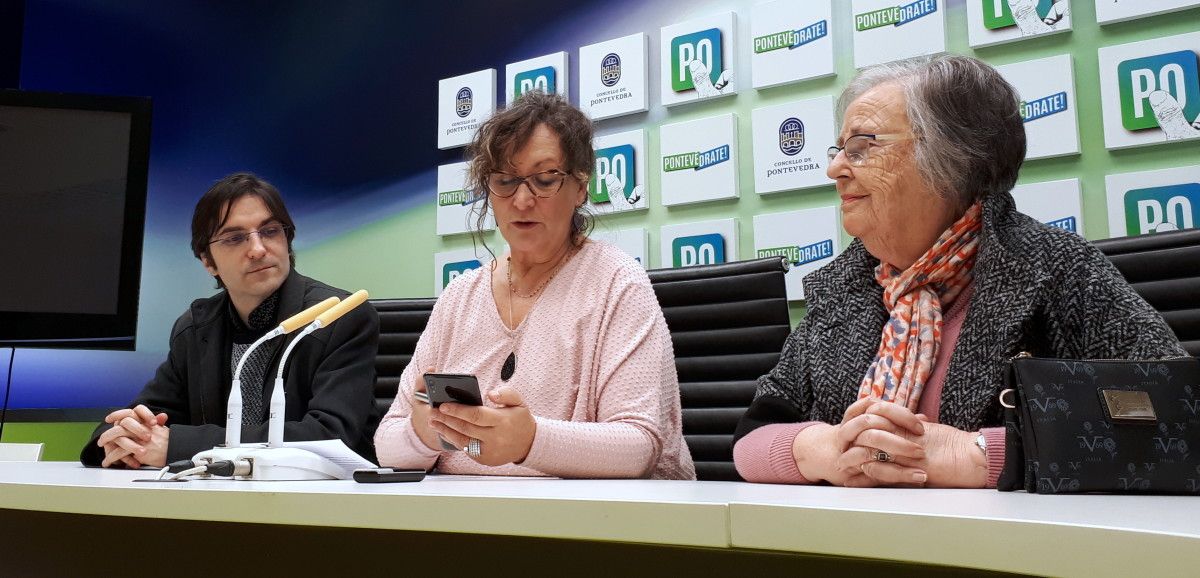 Kiko da Silva, Carmen Fouces y Helena Villar Janeiro