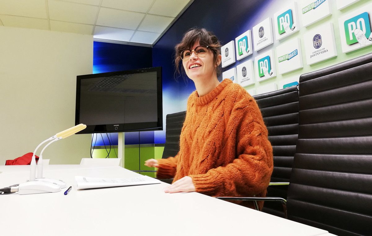 Anabel Gulías, portavoz do Goberno local de Pontevedra